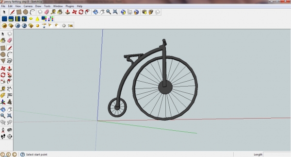 Creation of an uncomfortable ride: Step 8